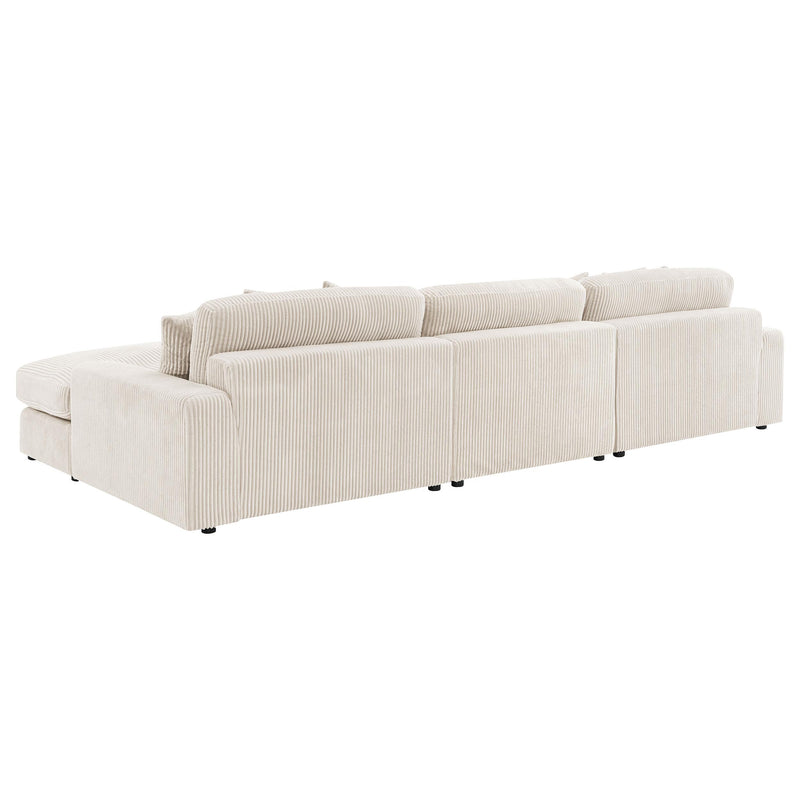 Blaine Upholstered Reversible Chaise Sectional Sofa - Ace Furniture and Decor