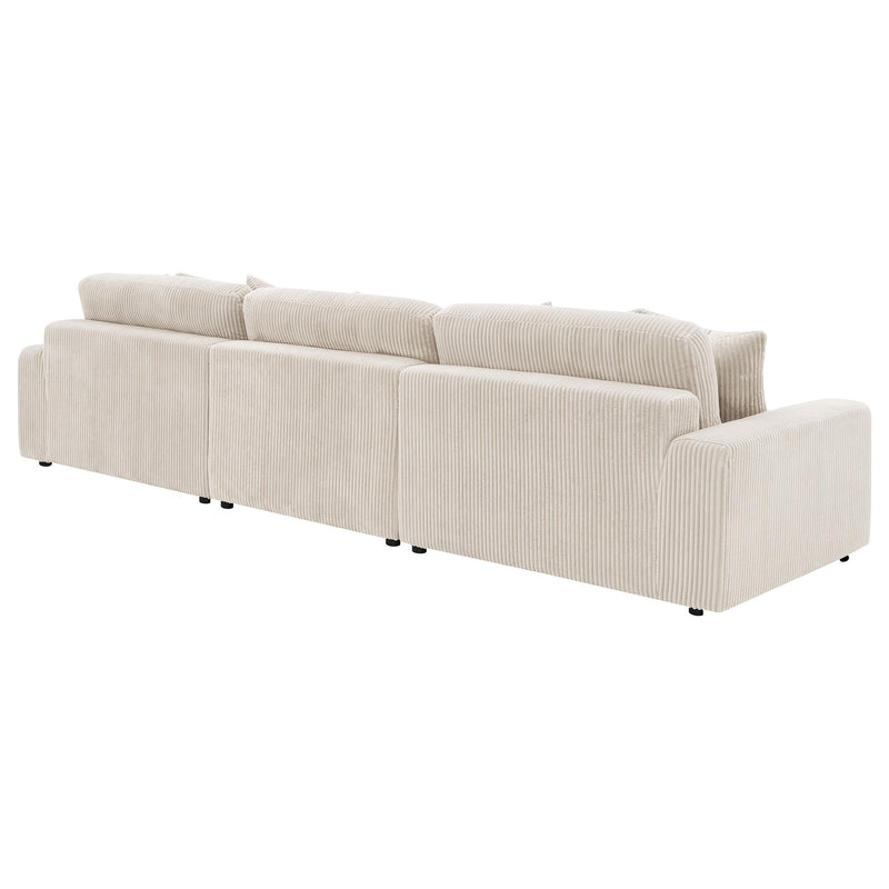 Blaine Upholstered Reversible Chaise Sectional Sofa - Ace Furniture and Decor