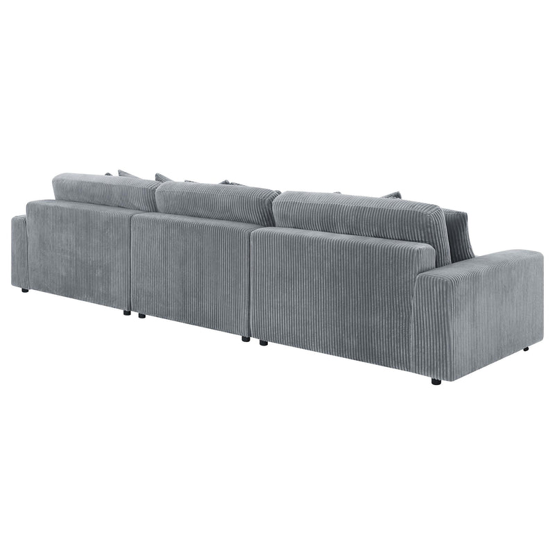 Blaine Upholstered Reversible Chaise Sectional Sofa - Ace Furniture and Decor