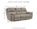 Next-Gen Gaucho Power Reclining Sofa - Ace Furniture and Decor