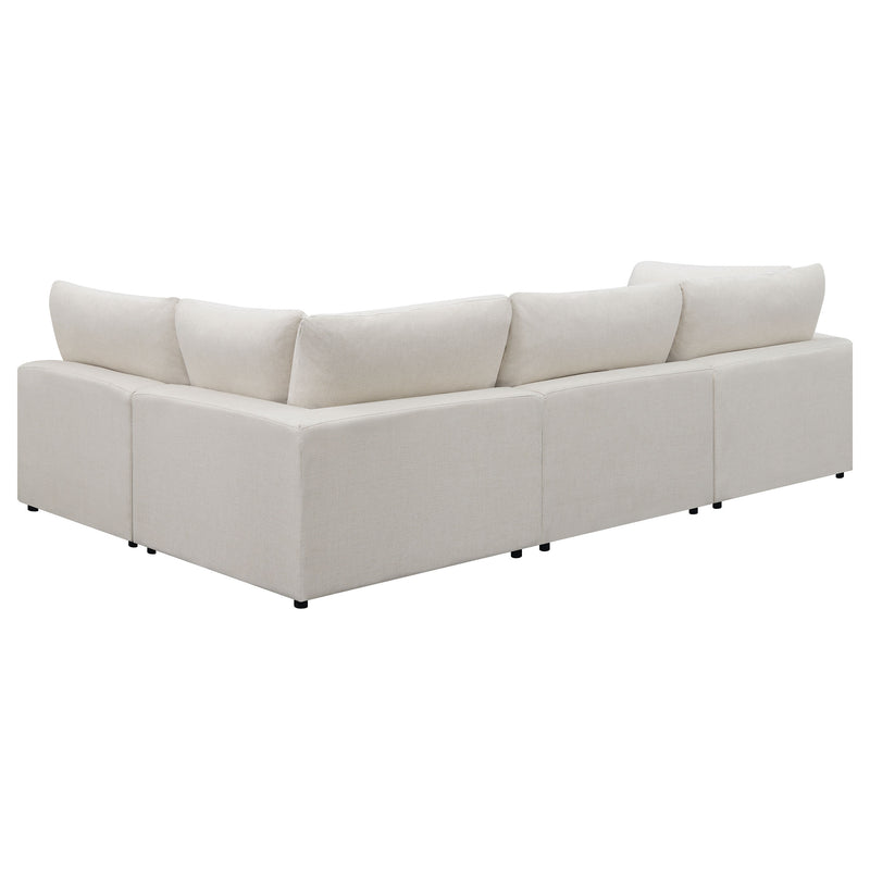 Serene 4 Pc Sectional Beige - Ace Furniture and Decor