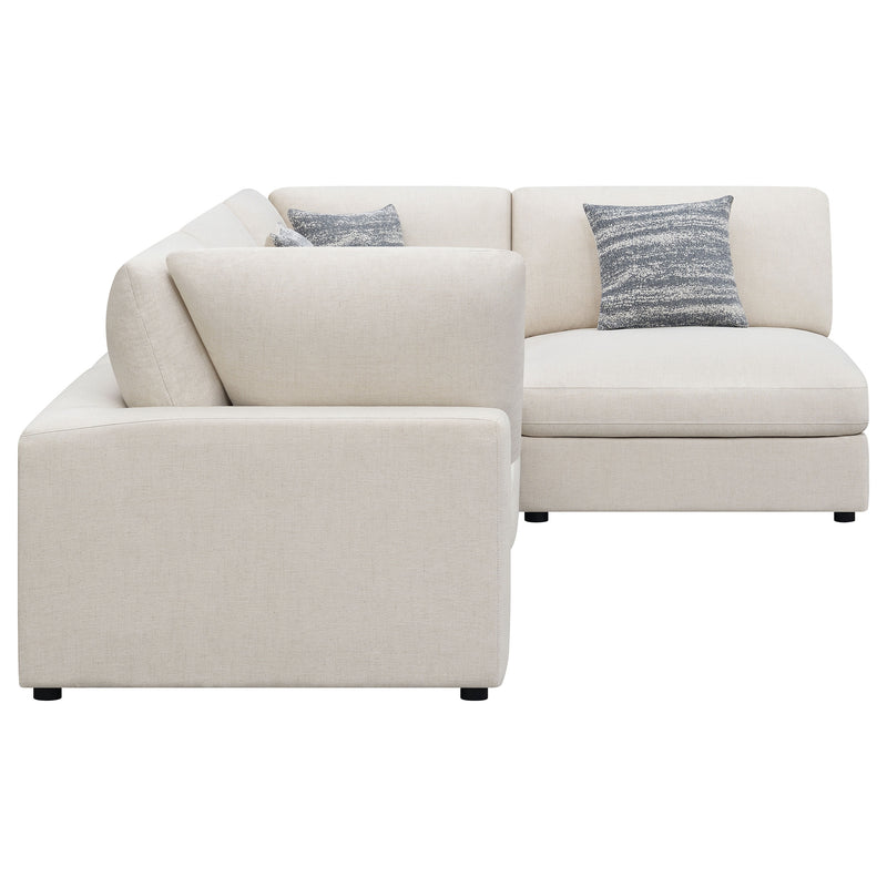 Serene 4 Pc Sectional Beige - Ace Furniture and Decor