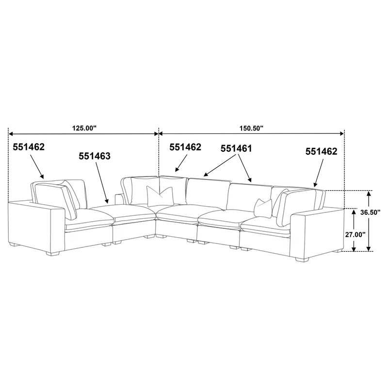 Lakeview Sectionals - Ace Furniture and Decor