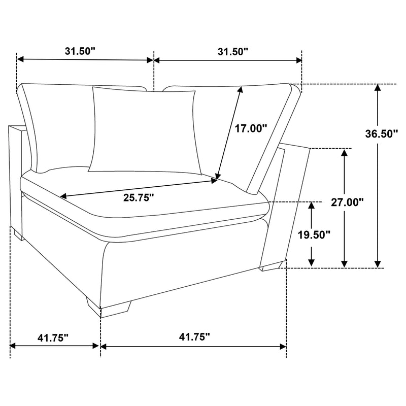 Lakeview Modular Sectionals Upholstered - Ace Furniture and Decor