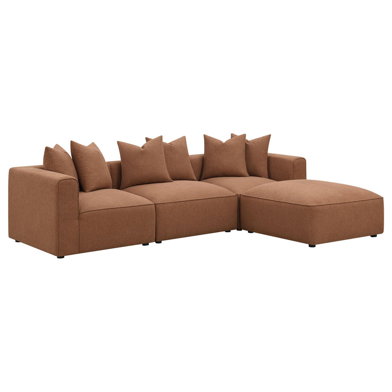 Jennifer Upholstered Corner Chair - Ace Furniture and Decor