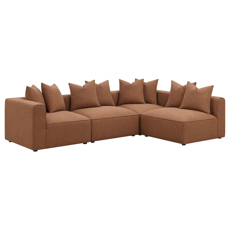 Jennifer Upholstered Corner Chair - Ace Furniture and Decor