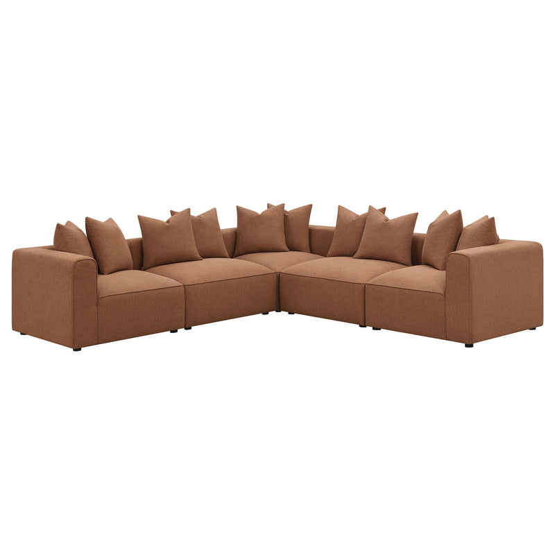 Jennifer Upholstered Corner Chair - Ace Furniture and Decor