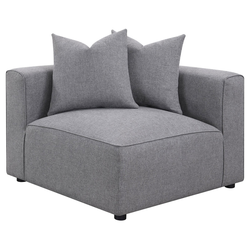 Jennifer Upholstered Corner Chair - Ace Furniture and Decor