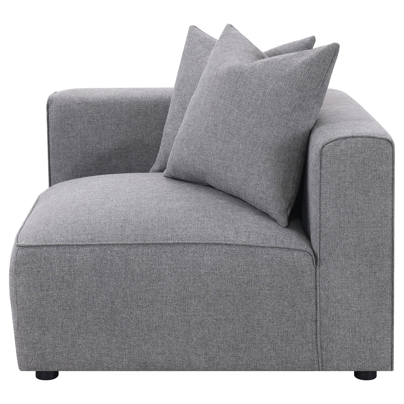 Jennifer Upholstered Corner Chair - Ace Furniture and Decor