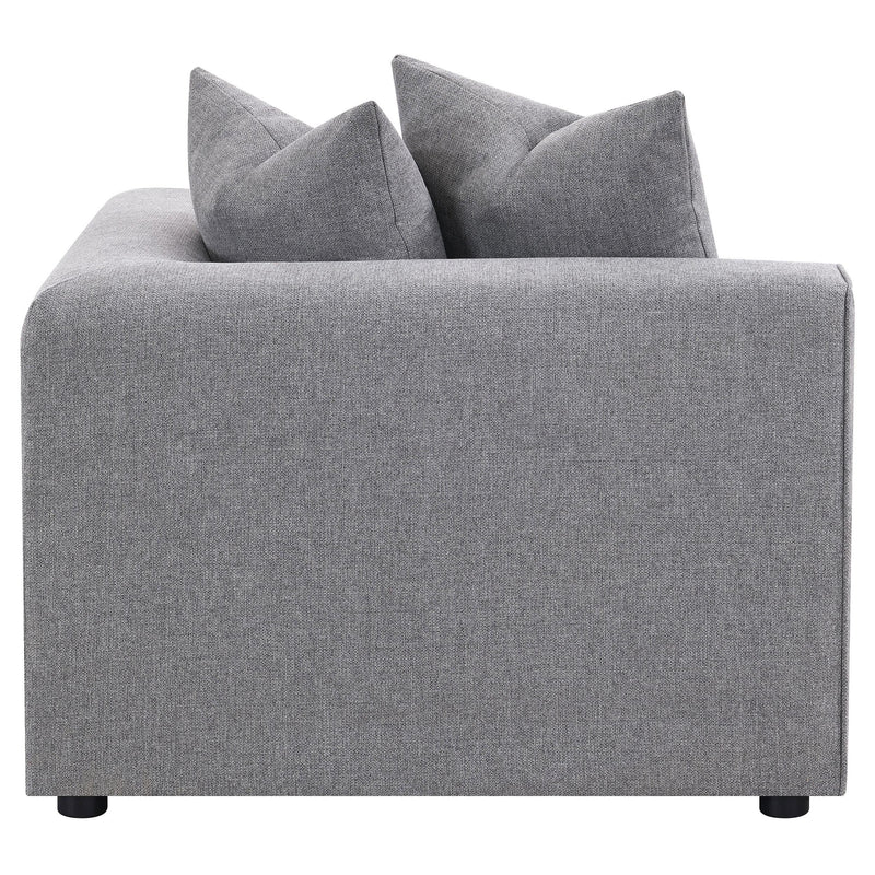 Jennifer Upholstered Corner Chair - Ace Furniture and Decor