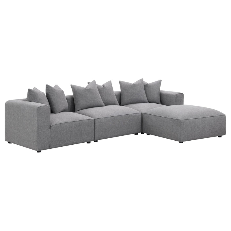 Jennifer Upholstered Corner Chair - Ace Furniture and Decor