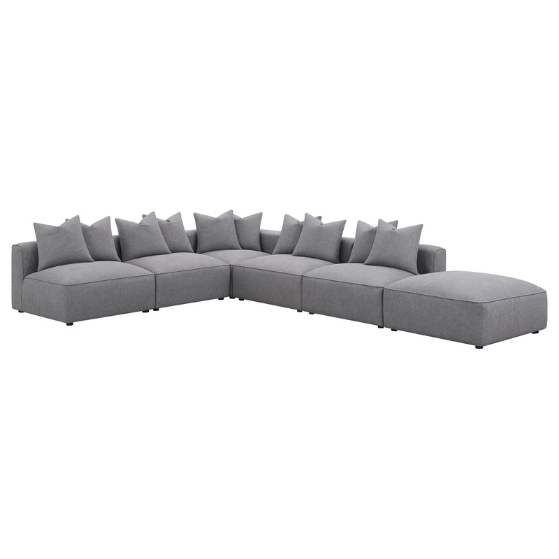 Jennifer Upholstered Corner Chair - Ace Furniture and Decor
