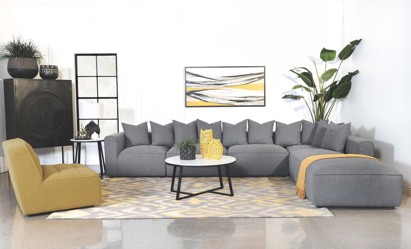 Jennifer Upholstered Corner Chair - Ace Furniture and Decor