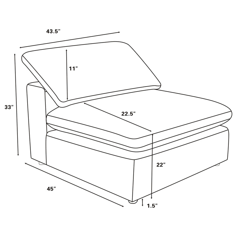 Raleigh Modular Sectionals - Ace Furniture and Decor