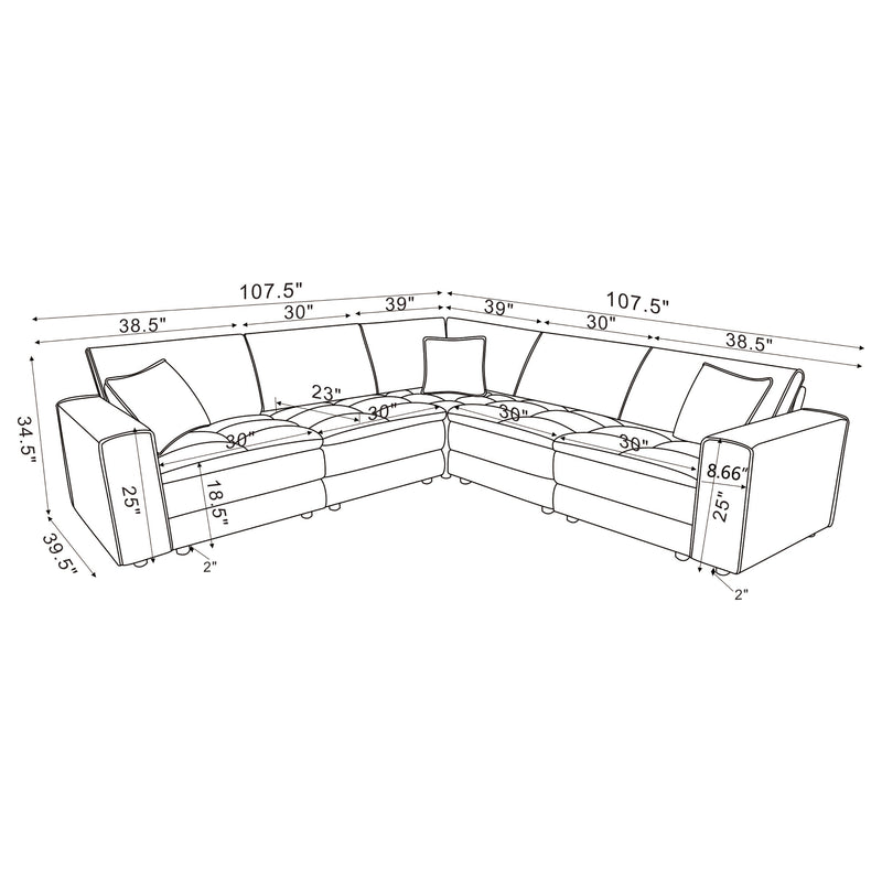 Atlantic Modular Sectionals - Ace Furniture and Decor