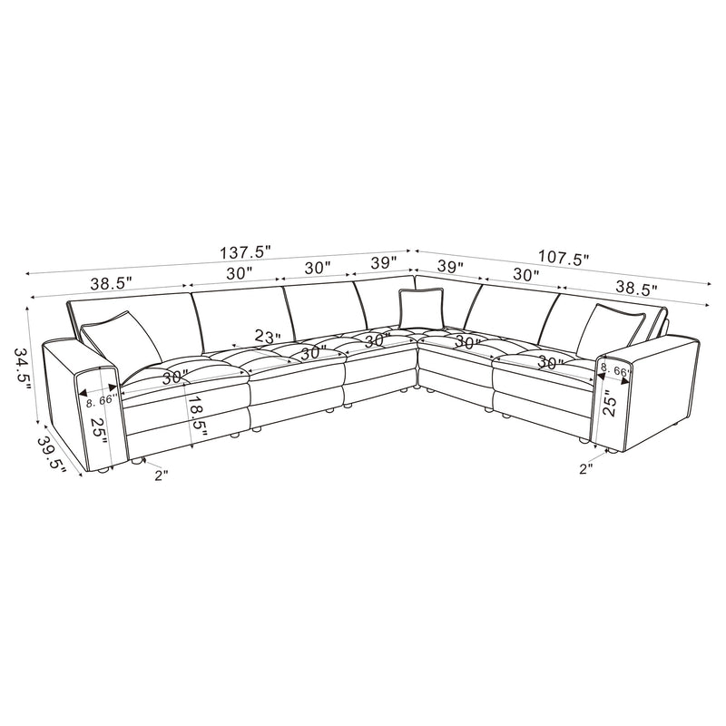 Atlantic Modular Sectionals - Ace Furniture and Decor