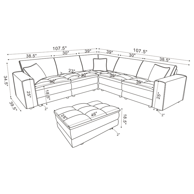 Atlantic Modular Sectionals - Ace Furniture and Decor