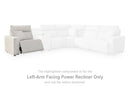 Modmax II Power Reclining Sectional with Chaise and Audio Consoles