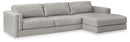 Amiata Sectional with Chaise - Ace Furniture and Decor