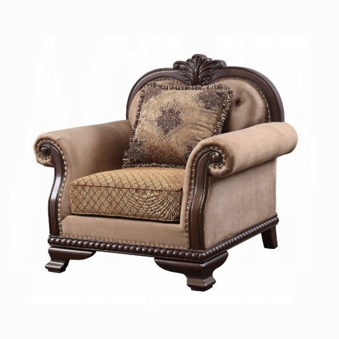 Chateau De Ville Chair With Pillow - Ace Furniture and Decor