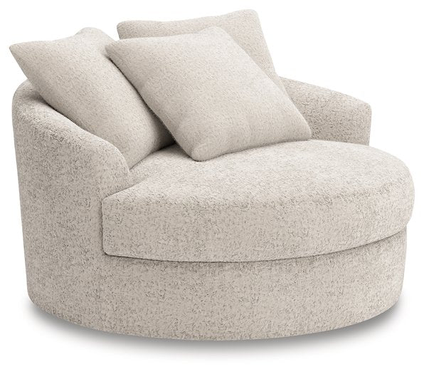 Cuddle Plush Oversized Swivel Accent Chair - Ace Furniture and Decor