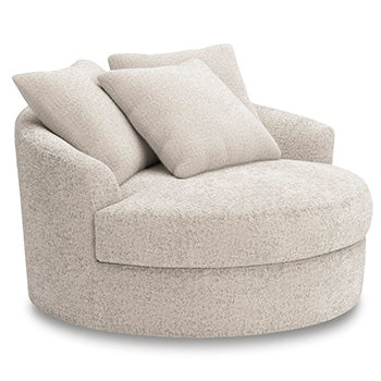 Cuddle Plush Oversized Swivel Accent Chair - Ace Furniture and Decor
