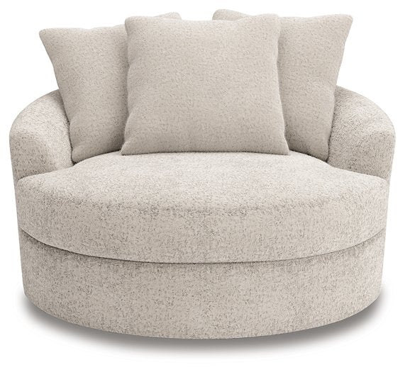 Cuddle Plush Oversized Swivel Accent Chair - Ace Furniture and Decor