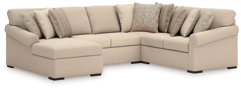 LadyMae Sectional with Chaise - Ace Furniture and Decor