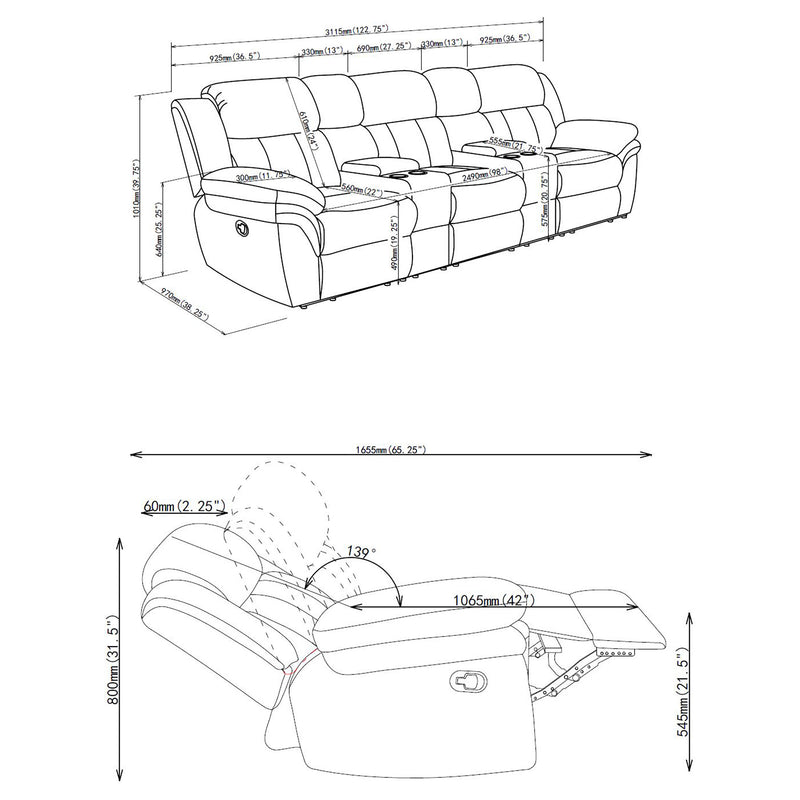 Bahrain Twin Seating - Ace Furniture and Decor
