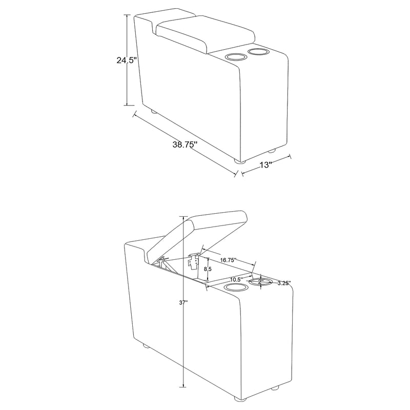 Collins Storage Console - Ace Furniture and Decor