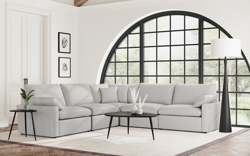 Collins Sectionals White - Ace Furniture and Decor