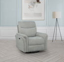 Adler Power Swivel Glider Recliner