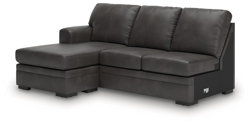 Lofton-Pike Sectional with Chaise - Ace Furniture and Decor