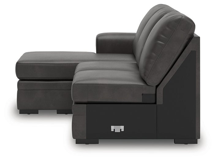 Lofton-Pike Sectional with Chaise - Ace Furniture and Decor