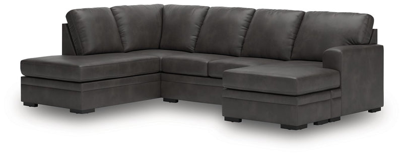 Lofton-Pike Sectional with Chaise - Ace Furniture and Decor