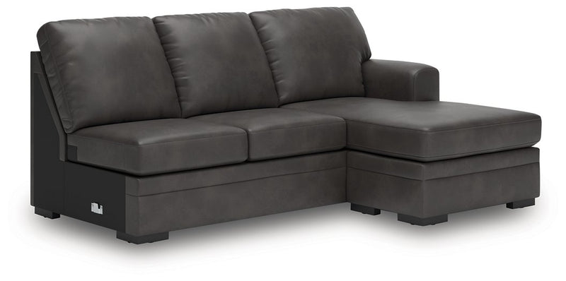 Lofton-Pike Sectional with Chaise - Ace Furniture and Decor