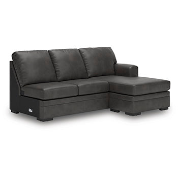 Lofton-Pike Sectional with Chaise - Ace Furniture and Decor