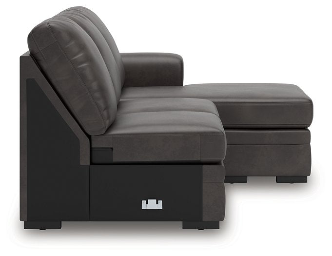 Lofton-Pike Sectional with Chaise - Ace Furniture and Decor