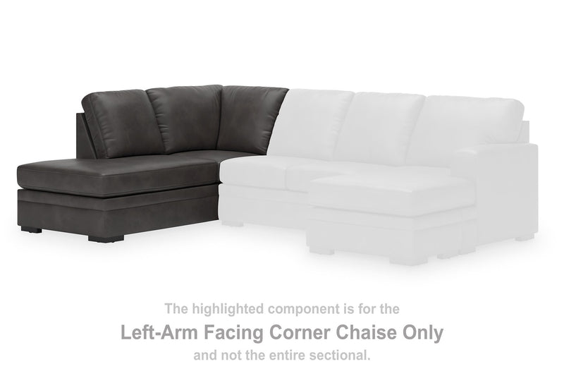 Lofton-Pike Sectional with Chaise - Ace Furniture and Decor