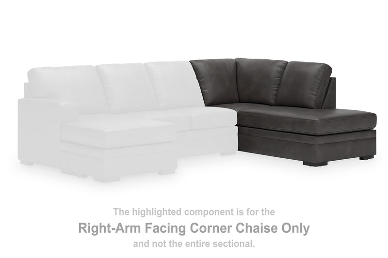 Lofton-Pike Sectional with Chaise - Ace Furniture and Decor