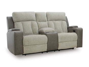 WhipLash Power Reclining Loveseat with Console - Ace Furniture and Decor