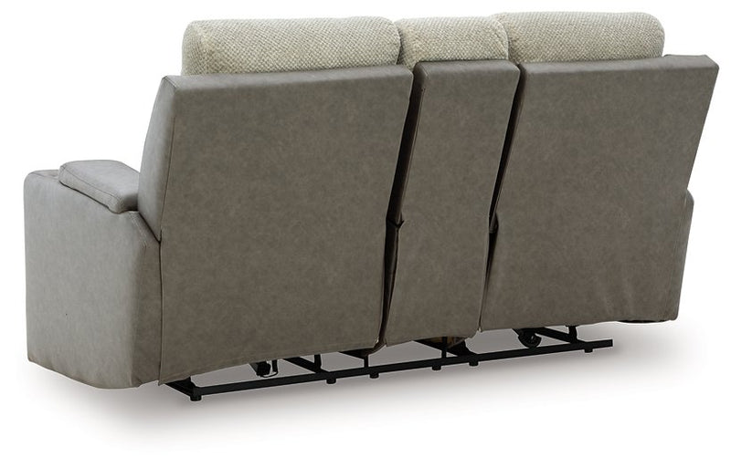 WhipLash Power Reclining Loveseat with Console - Ace Furniture and Decor