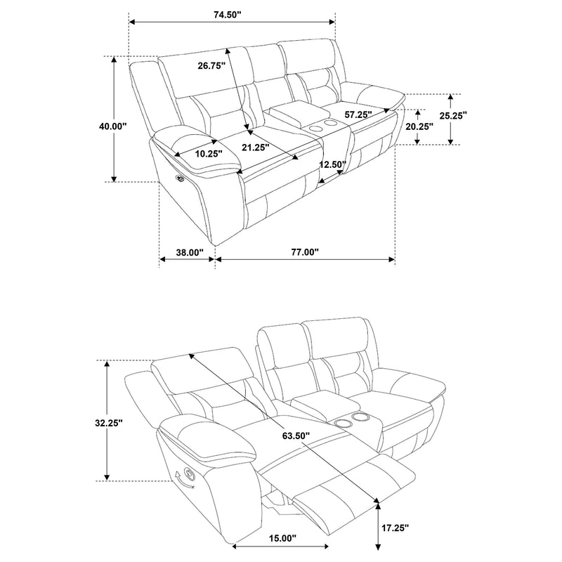 Greer Reclining Sets - Ace Furniture and Decor