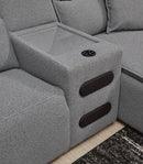 Modmax II Power Reclining Sectional with Audio Consoles - Ace Furniture and Decor