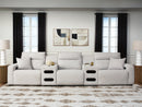Modmax II Power Reclining Sectional with Audio Consoles - Ace Furniture and Decor