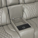 Apex Power Double Reclining Love Seat With Center Console