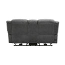 Brennen Power Double Reclining Love Seat With Center Console