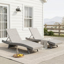 Serene Outdoor Chaise Lounger