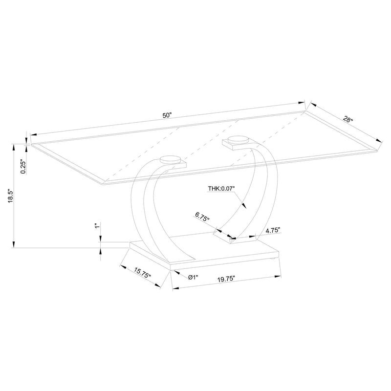 Pruitt Coffee Table Sets - Ace Furniture and Decor