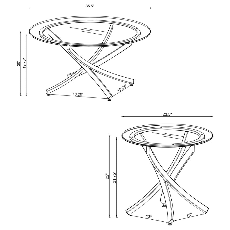 Brooke Table Sets - Ace Furniture and Decor
